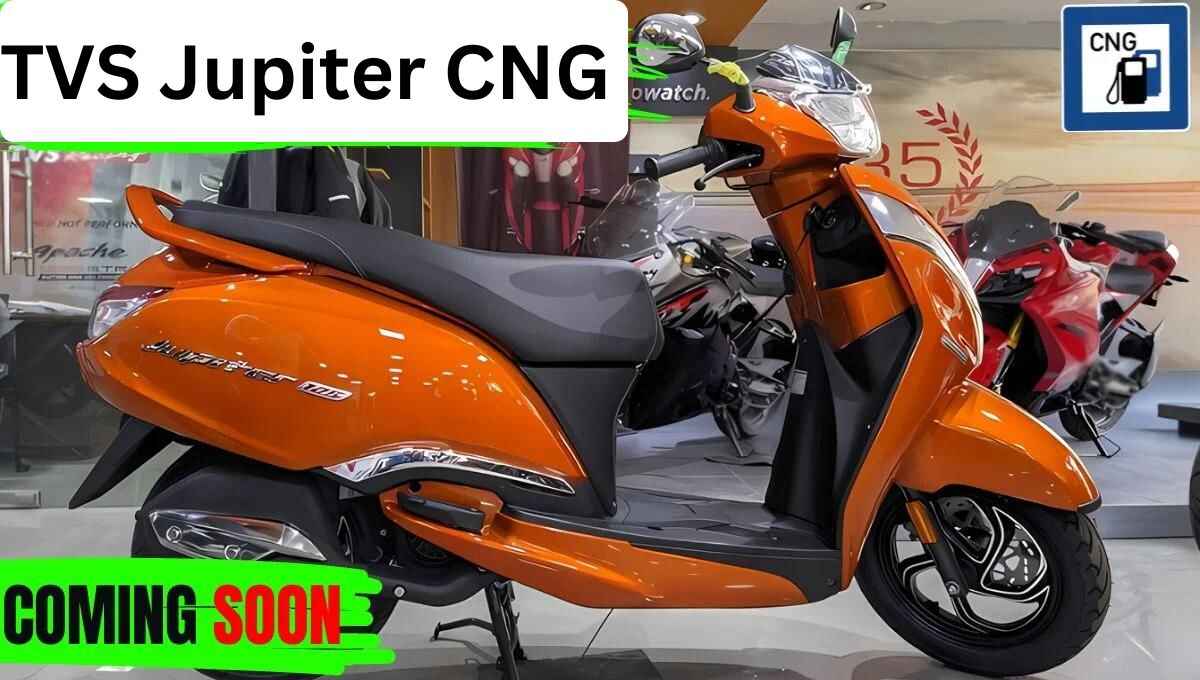 TVS Jupiter CNG Scooter