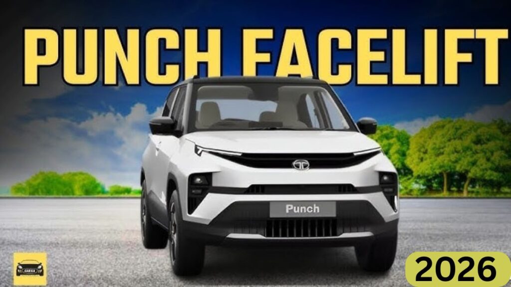 Tata Punch EV 2026 Facelift